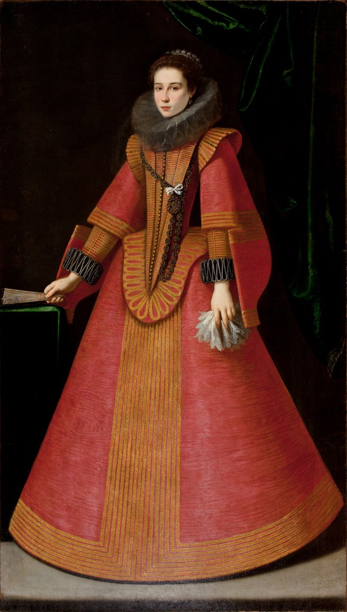 Ritratto di una giovane nobildonna da Spanish School