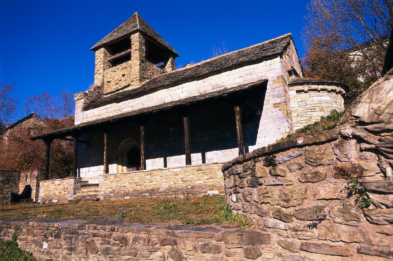 Chiesa di San Sadurni di Fustanya, Spagna da Spanish School
