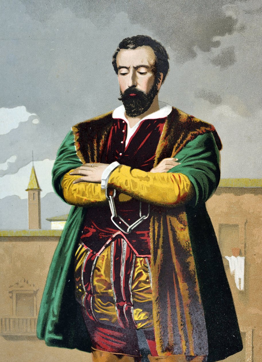Ritratto di Juan de Padilla da Spanish School
