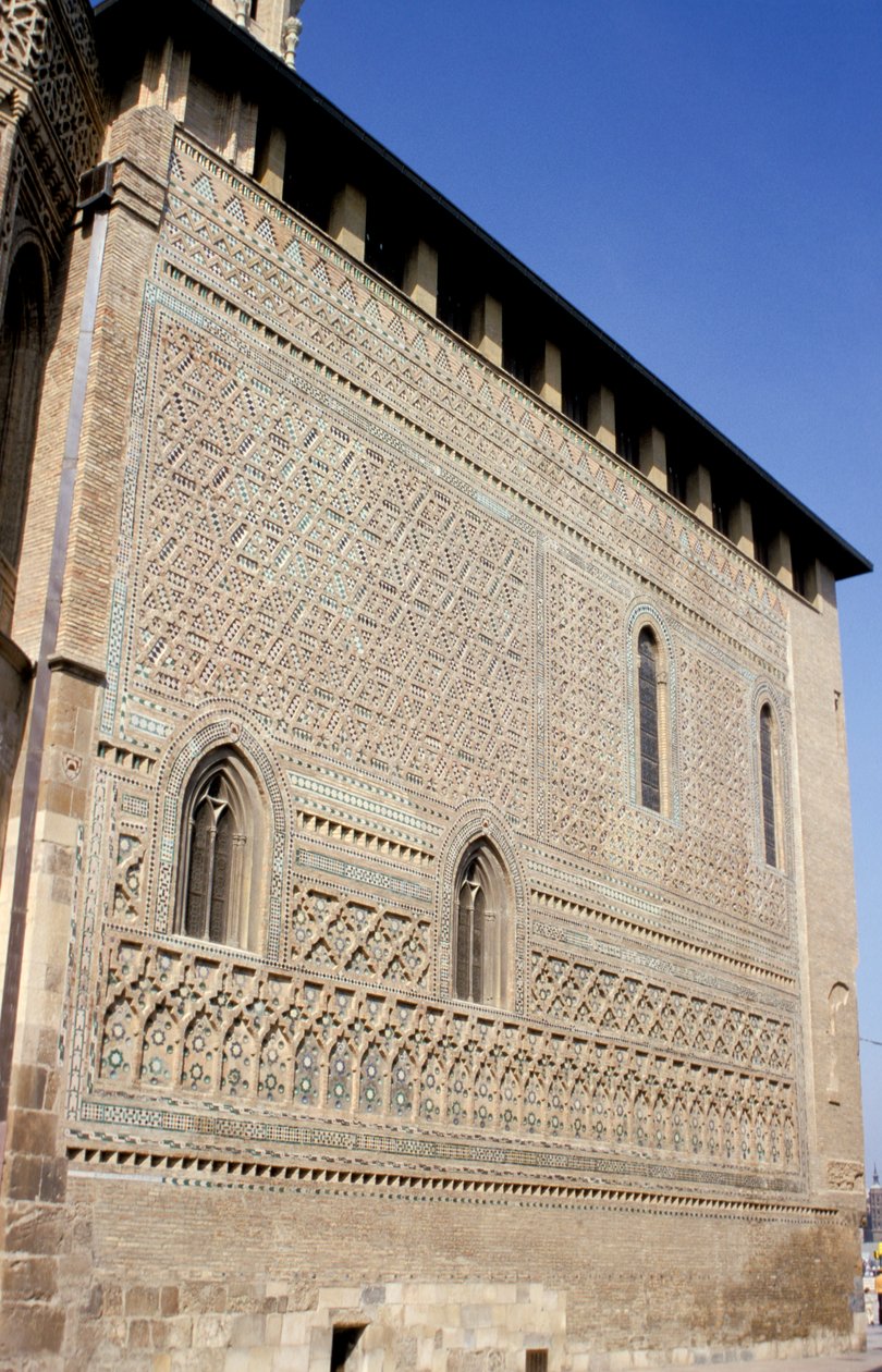 Spagna, Saragozza. La Seo, Muro Mudejar. da Spanish School