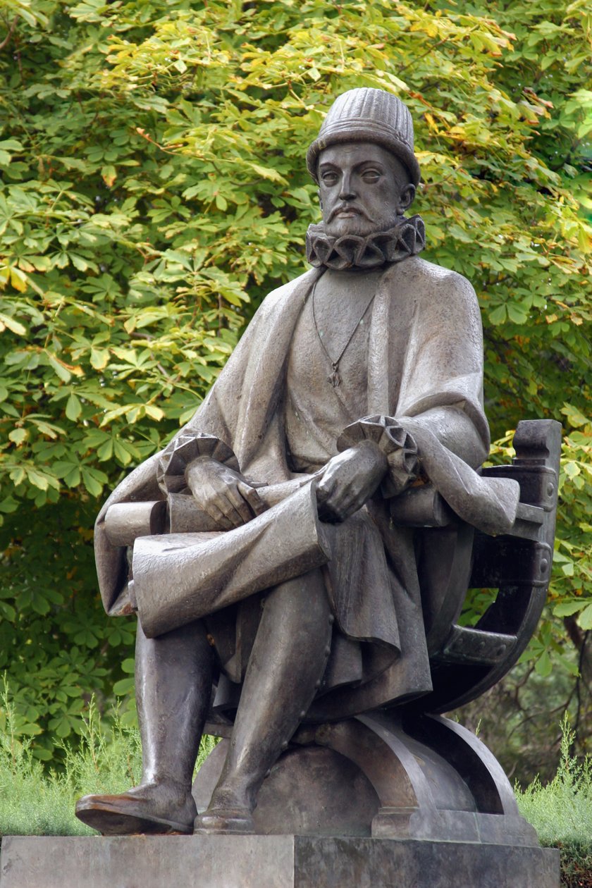 Statua di Filippo II (1527-98) da Spanish School