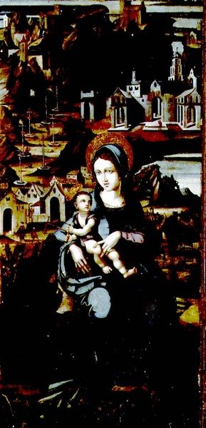 La Vergine di Montserrat da Spanish School