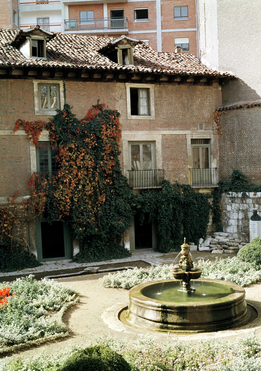 La casa di Miguel Cervantes (1547-1616) da Spanish School