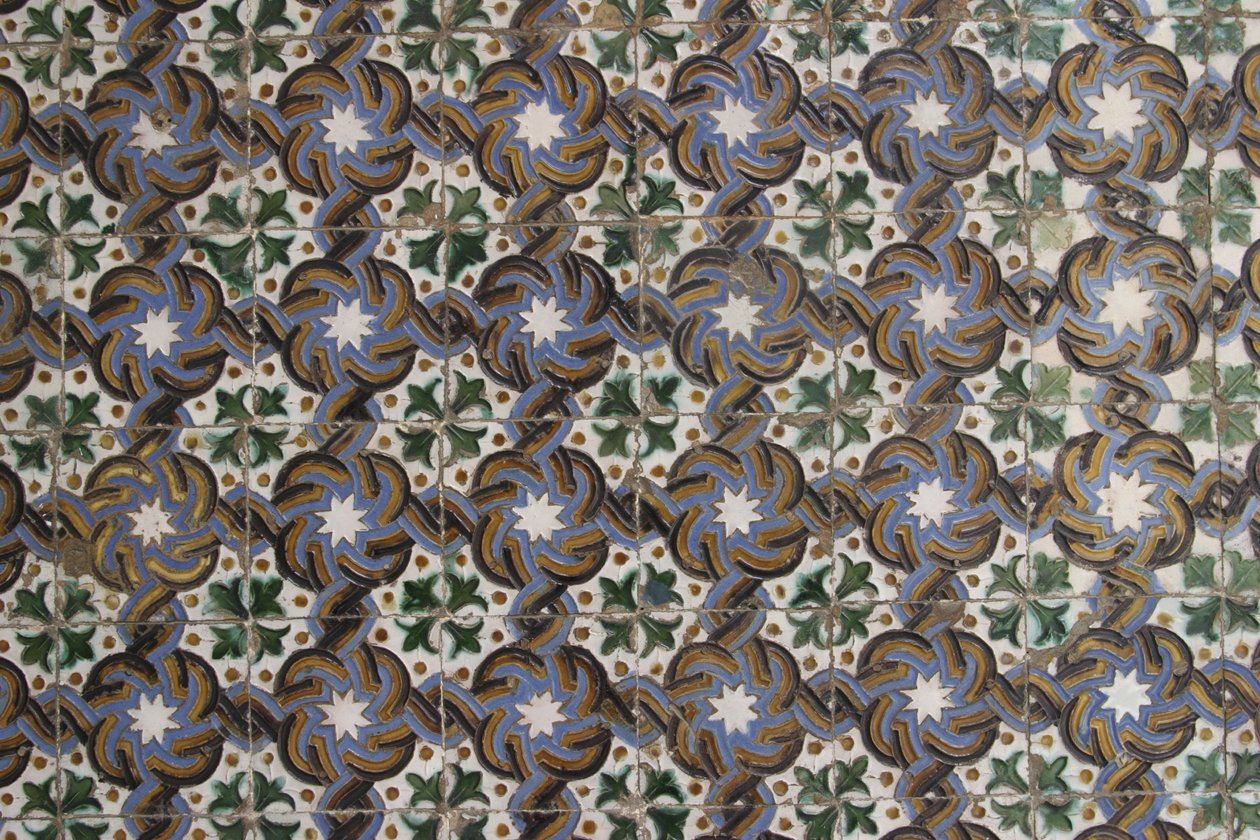 Lavoro in piastrelle (ceramica) da Spanish School