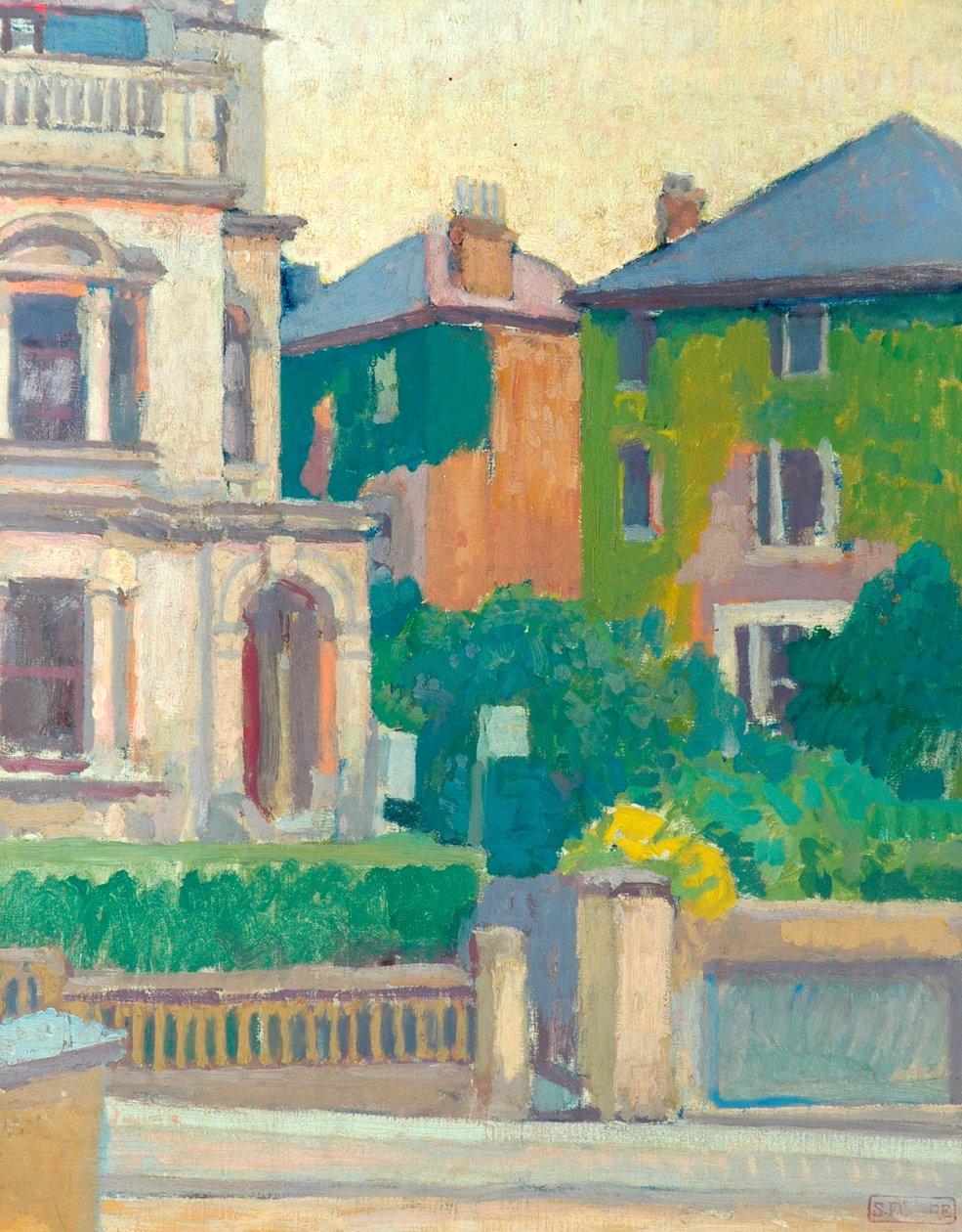 Strada Suburbana, 1913-14 da Spencer Frederick Gore