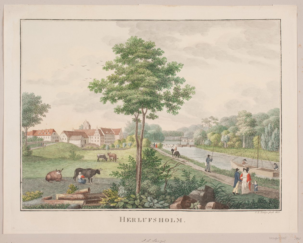 Herlufsholm da Søren L. Lange