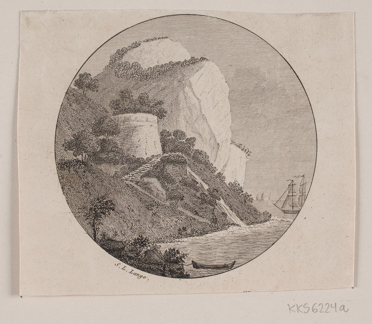 Møns Klint da Søren L. Lange