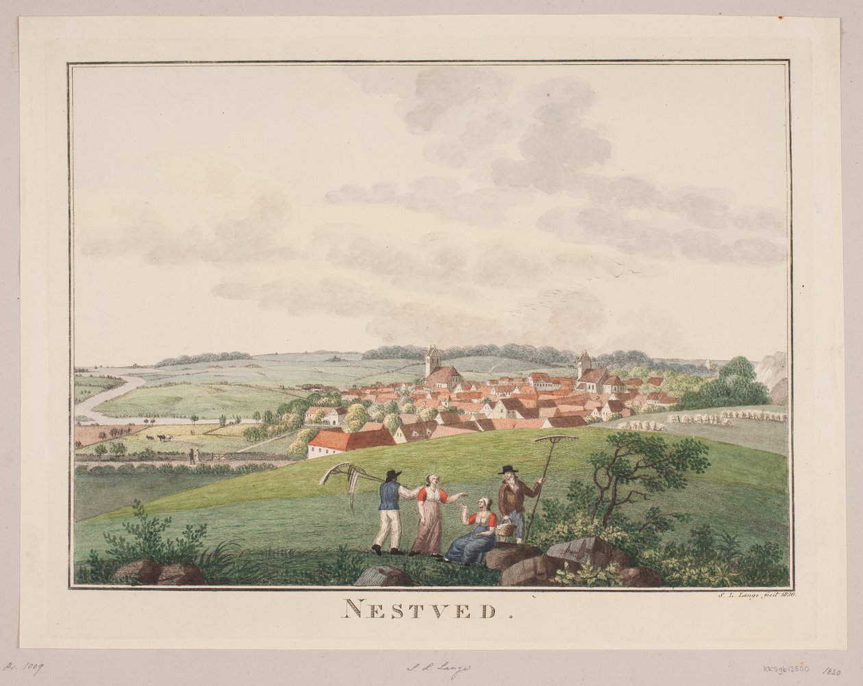 Næstved da Søren L. Lange