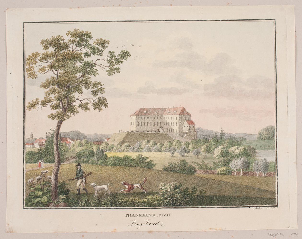 Castello di Tranekær a Langeland da Søren L. Lange