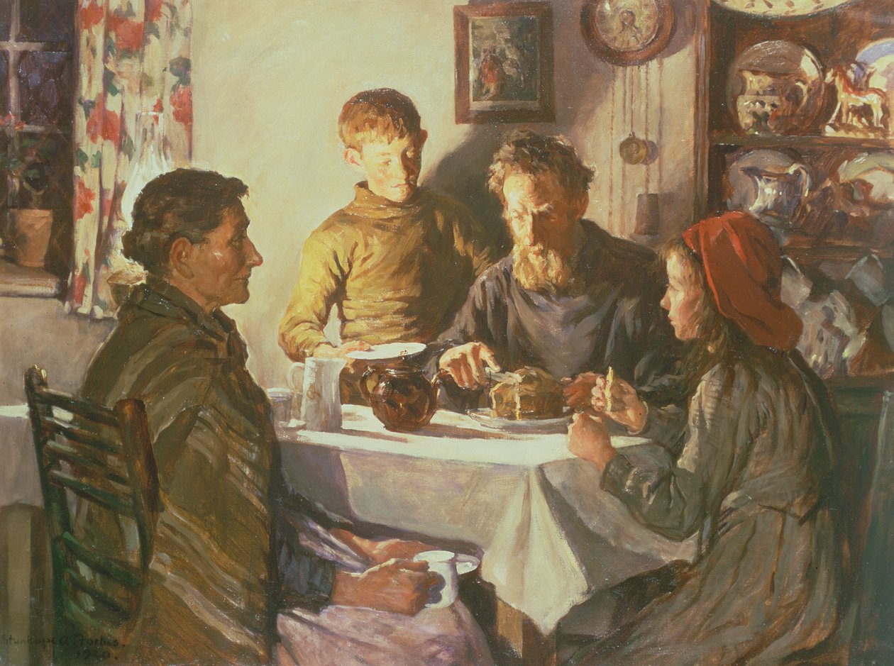 La torta allo zafferano da Stanhope Alexander Forbes