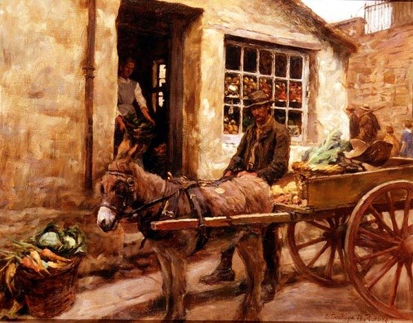 Il Carretto delle Verdure da Stanhope Alexander Forbes