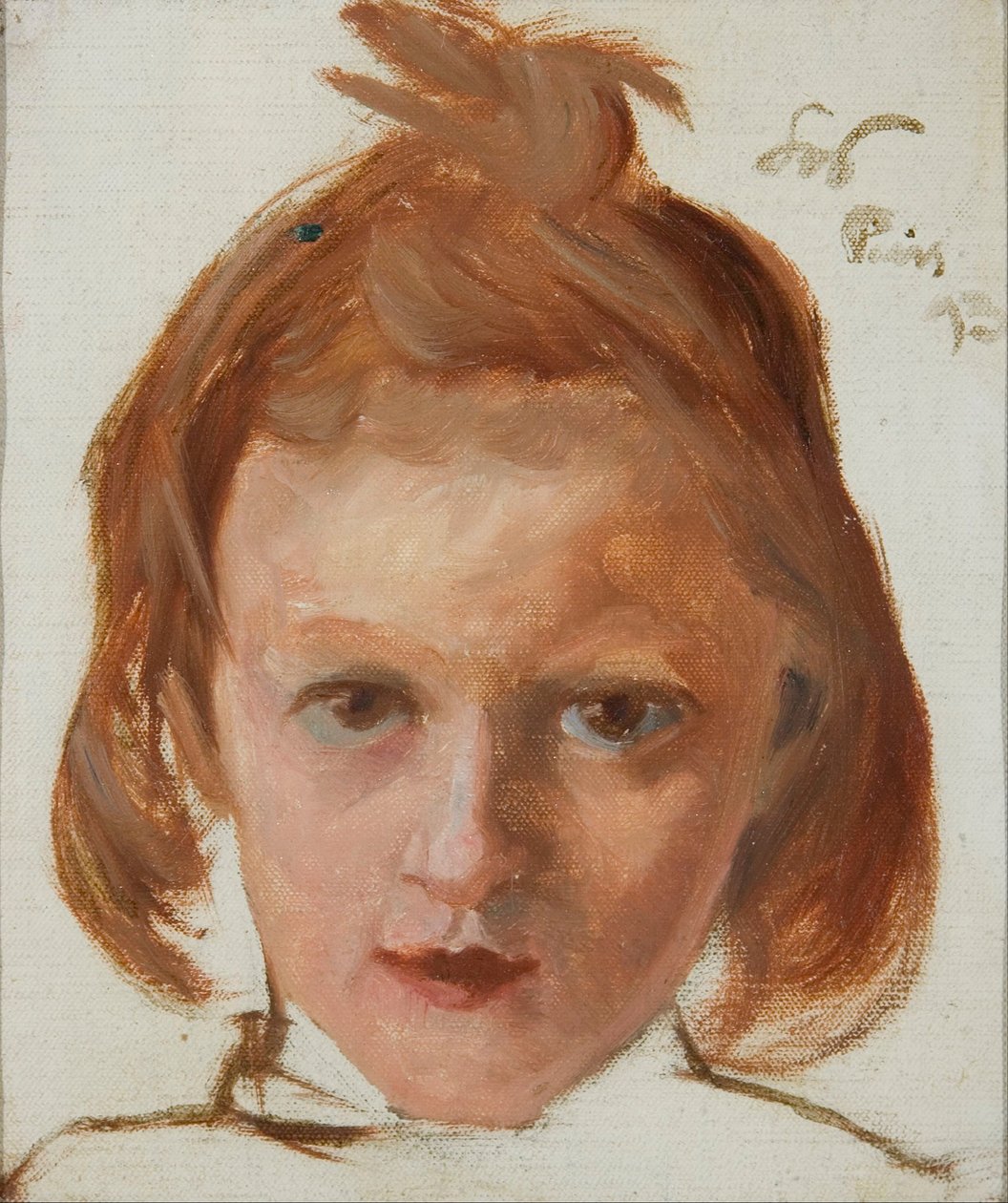 Testa di ragazza da Stanisław Wyspiański