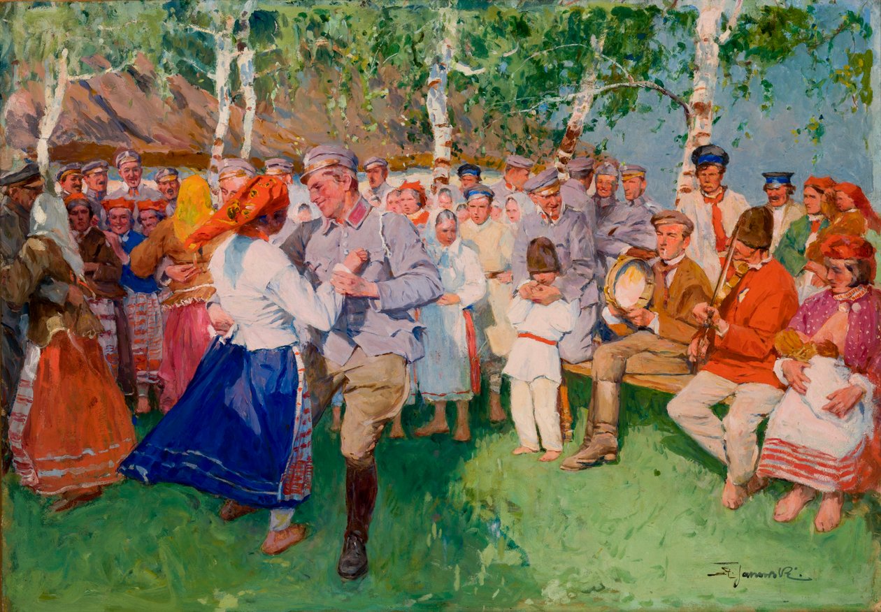 Uhlans, Uhlans, i ragazzi carini un quadro... da Stanislaw Janowski