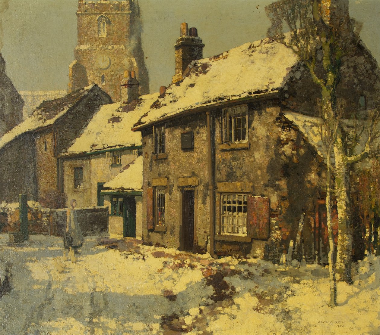 Via del Villaggio, Inverno da Stanley Lloyd