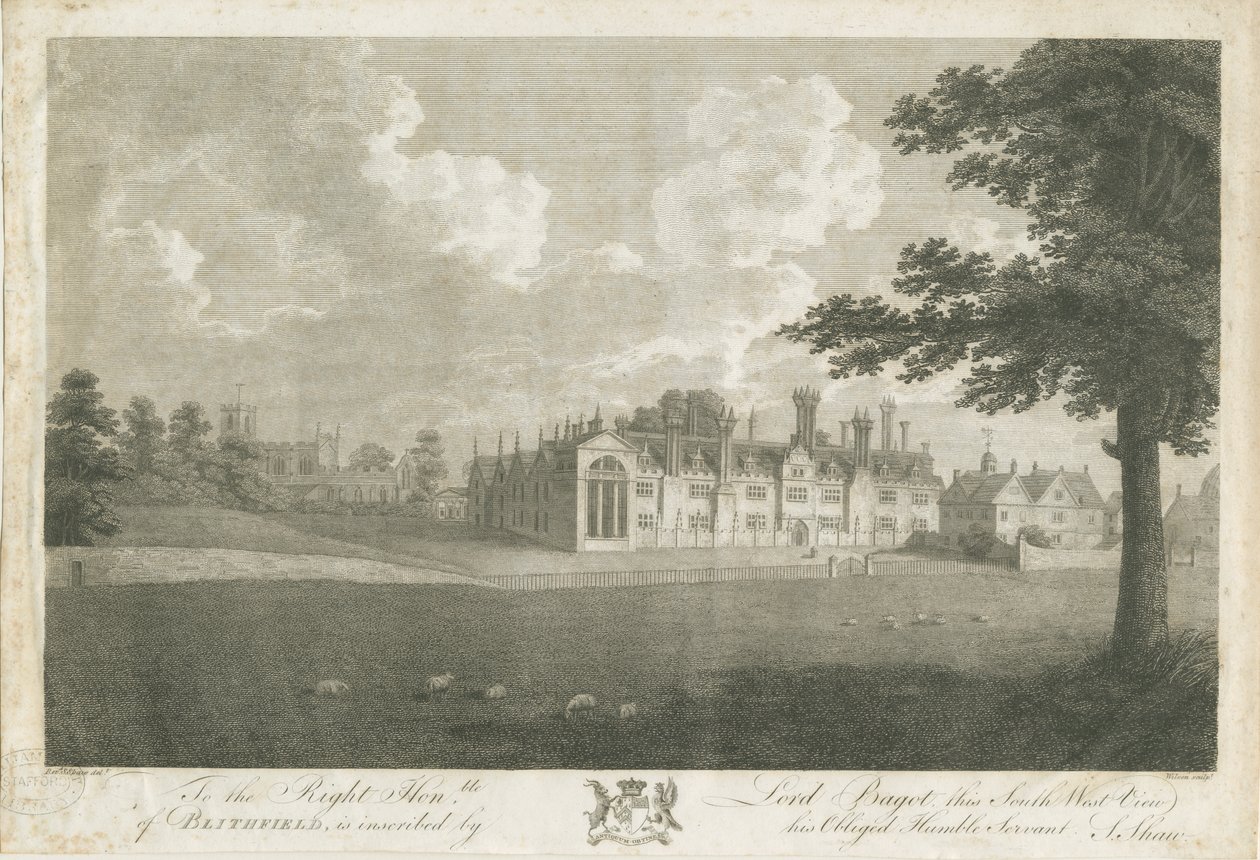 Blithfield Hall da Stebbing Shaw