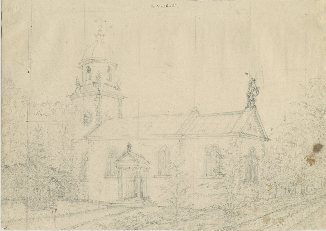 Chiesa di Patshull da Stebbing Shaw