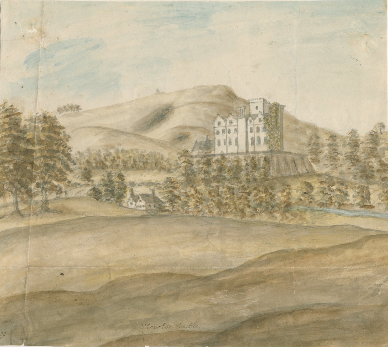 Castello di Stourton da Stebbing Shaw