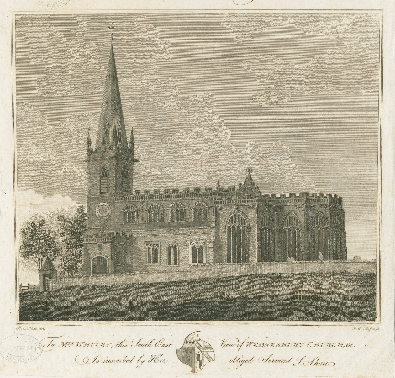 Chiesa di Wednesbury da Stebbing Shaw
