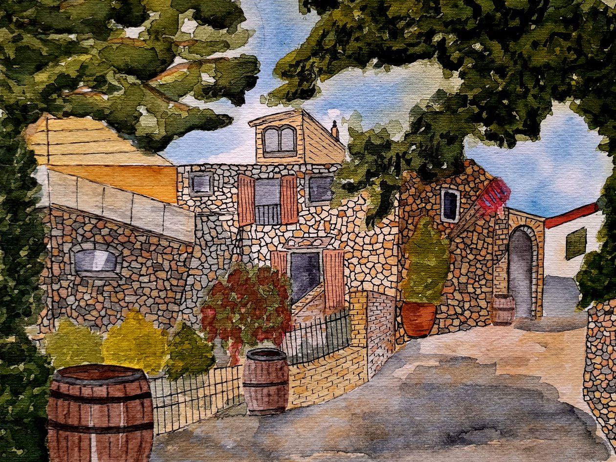 Toscana - Panzano Chianti da Steegs Art Karin