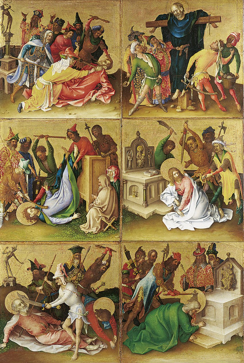 Martirio degli Apostoli da Stefan Lochner