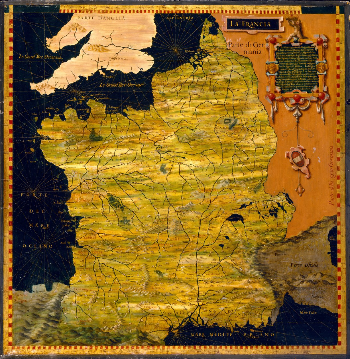 Francia da Stefano Bonsignori 1589
