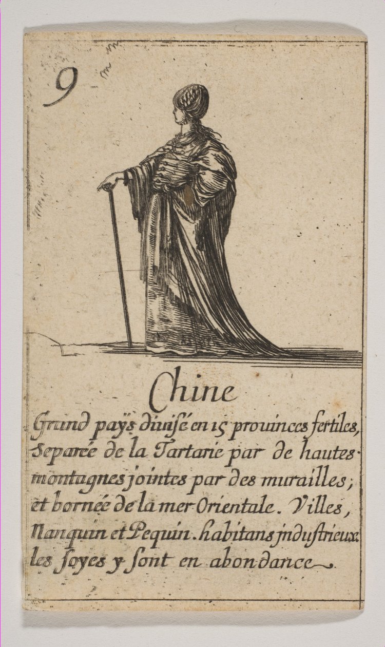 Cina, 1644 da Stefano della Bella