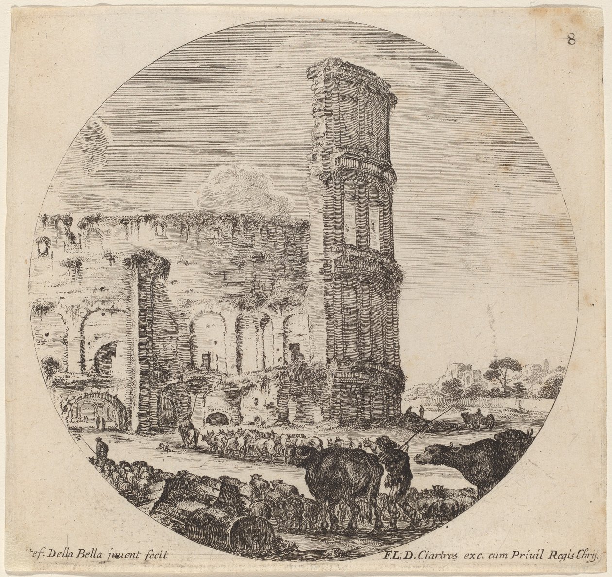 Colosseo da Stefano della Bella