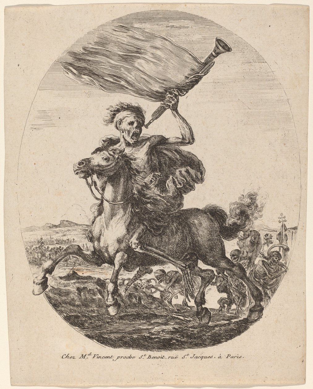 La Morte a Cavallo da Stefano della Bella