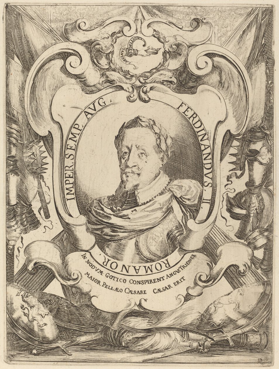 Imperatore Ferdinando II da Stefano della Bella