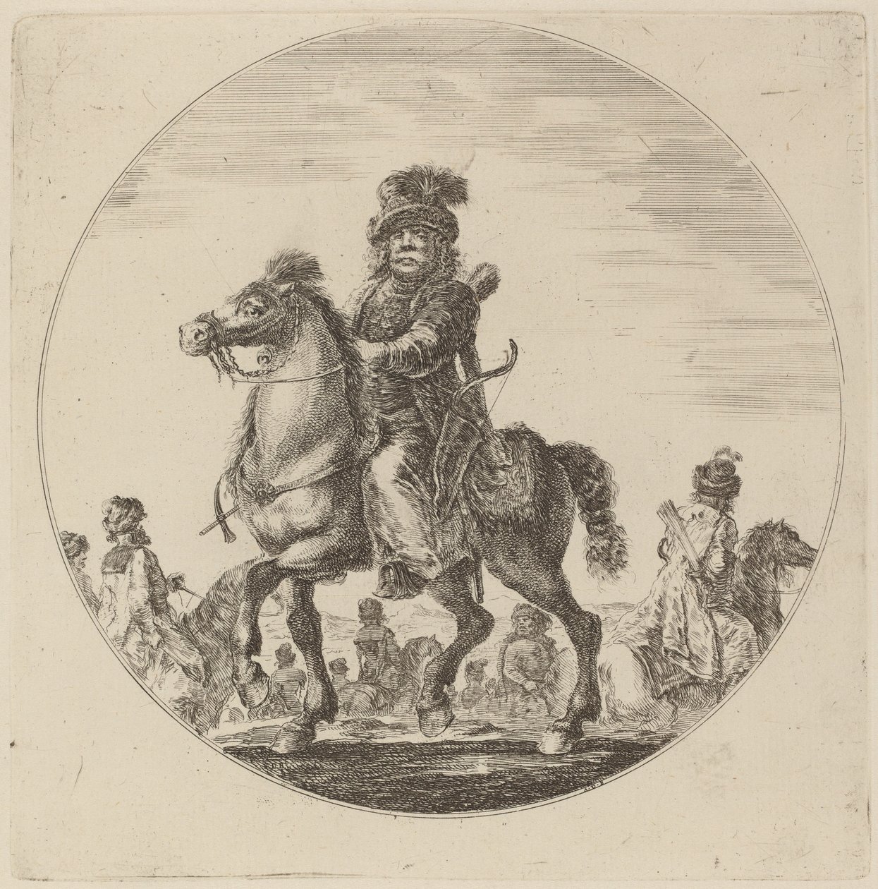 Cavaliere ungherese da Stefano della Bella