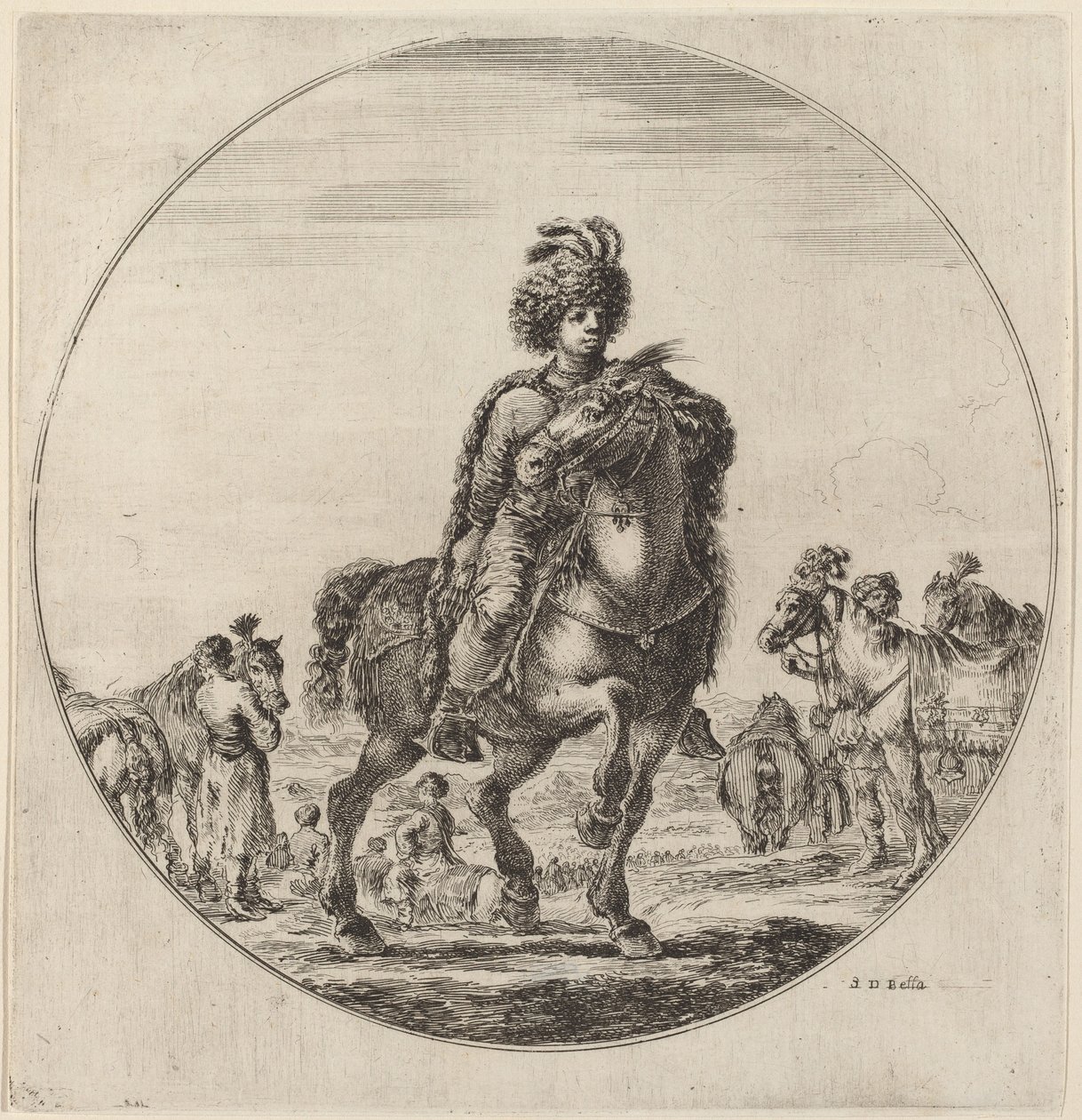 Cavaliere Ungherese da Stefano della Bella