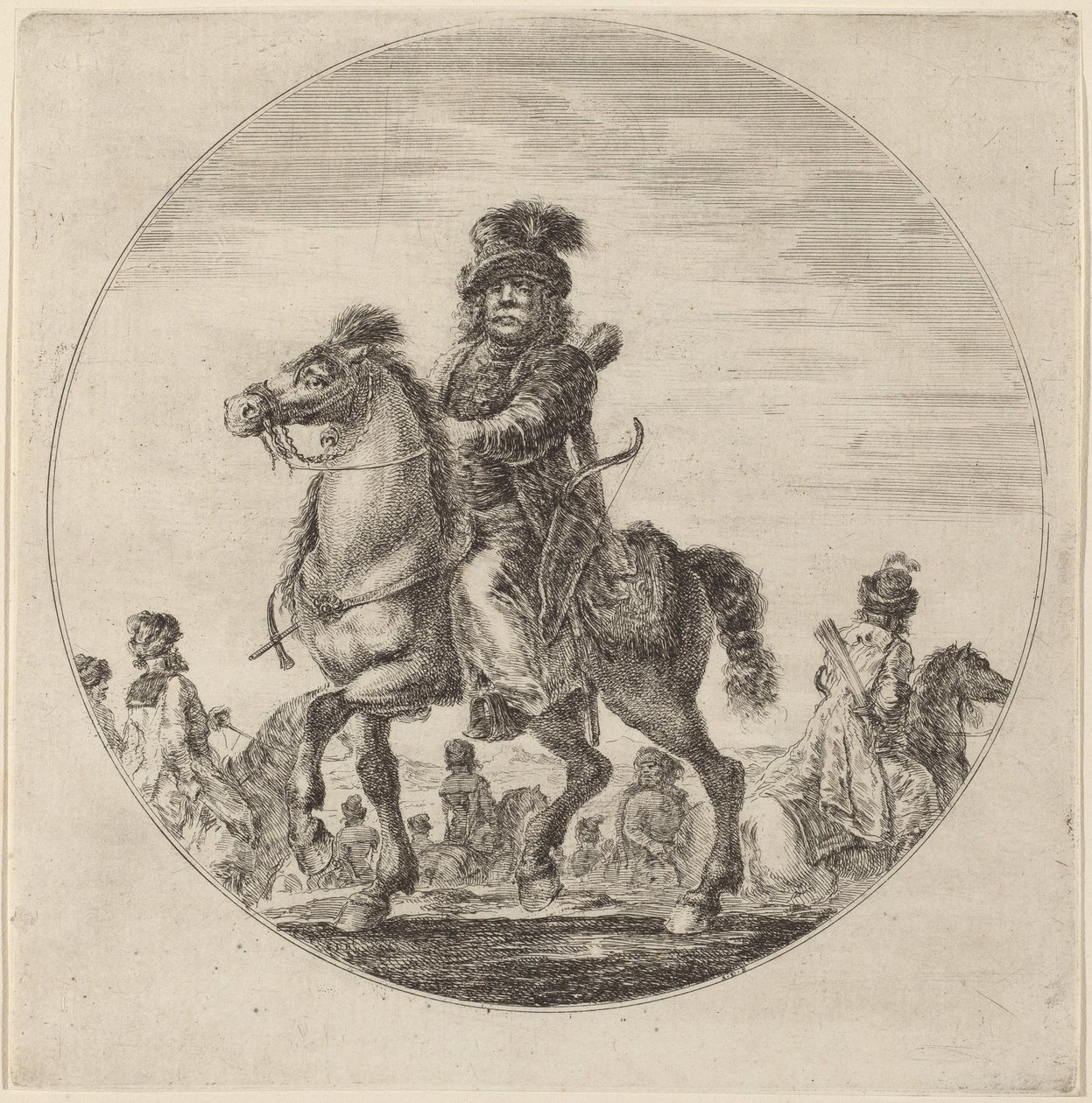 Cavaliere ungherese da Stefano della Bella