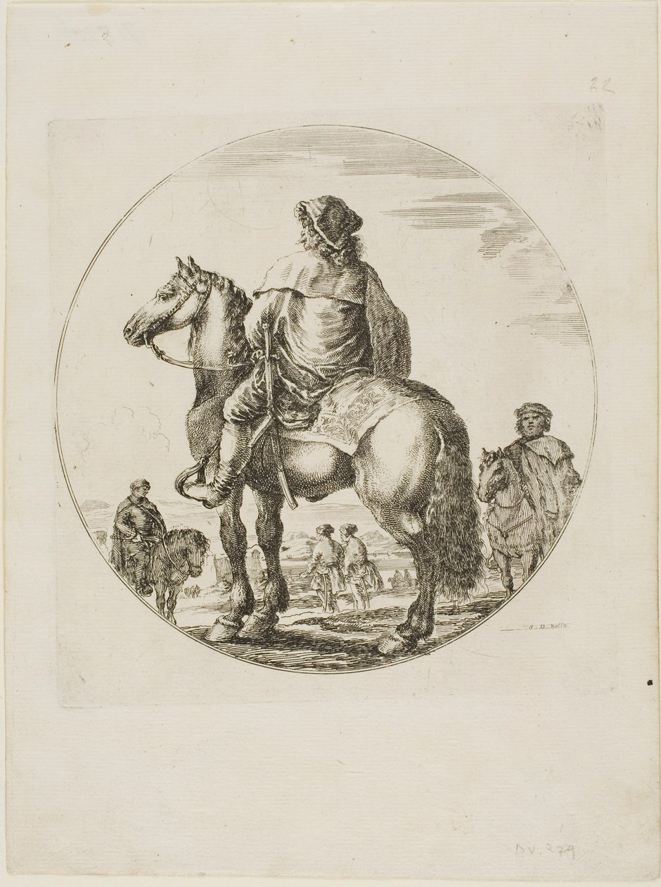 Cavaliere ungherese da Stefano della Bella