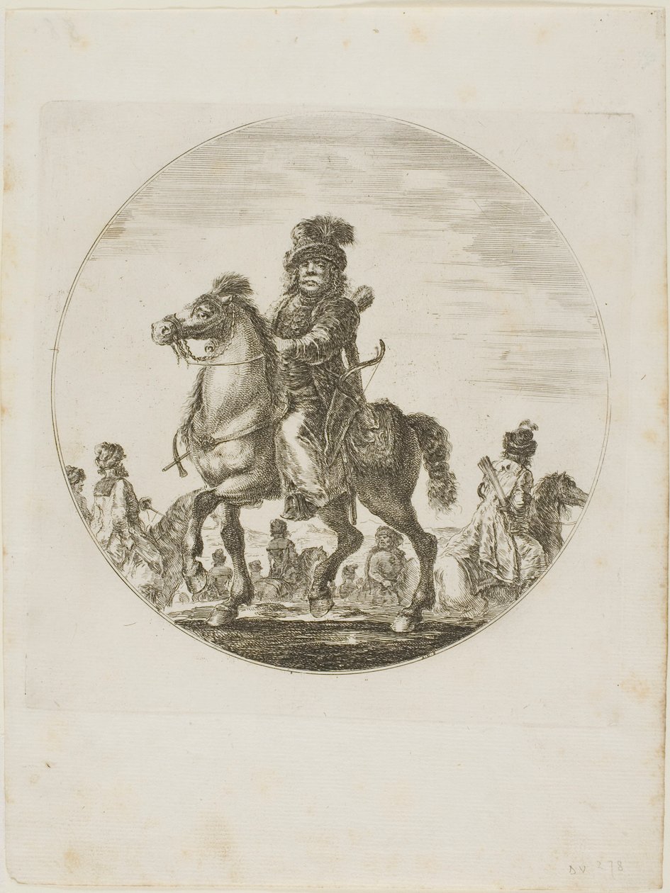 Cavaliere ungherese da Stefano della Bella