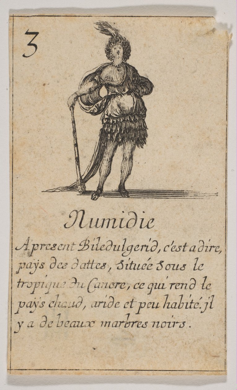 Numidia, 1644 da Stefano della Bella
