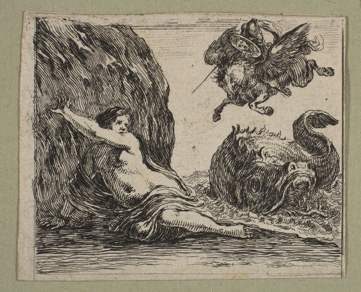 Perseo e Andromeda, 1644 da Stefano della Bella