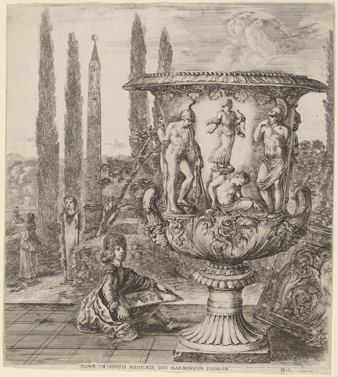 Il vaso dei Medici da Stefano della Bella
