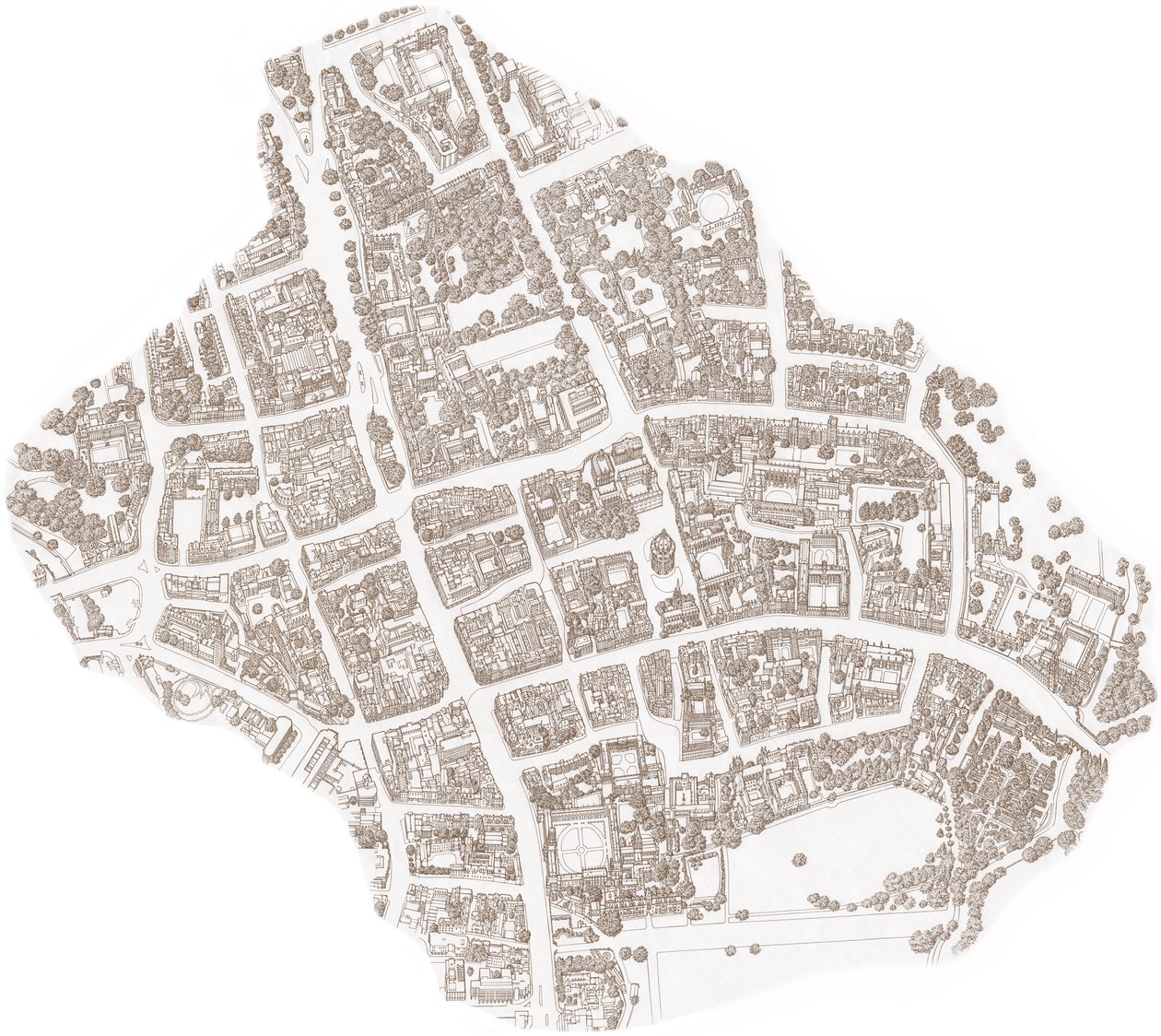 Città di Oxford da Stephen Conlin
