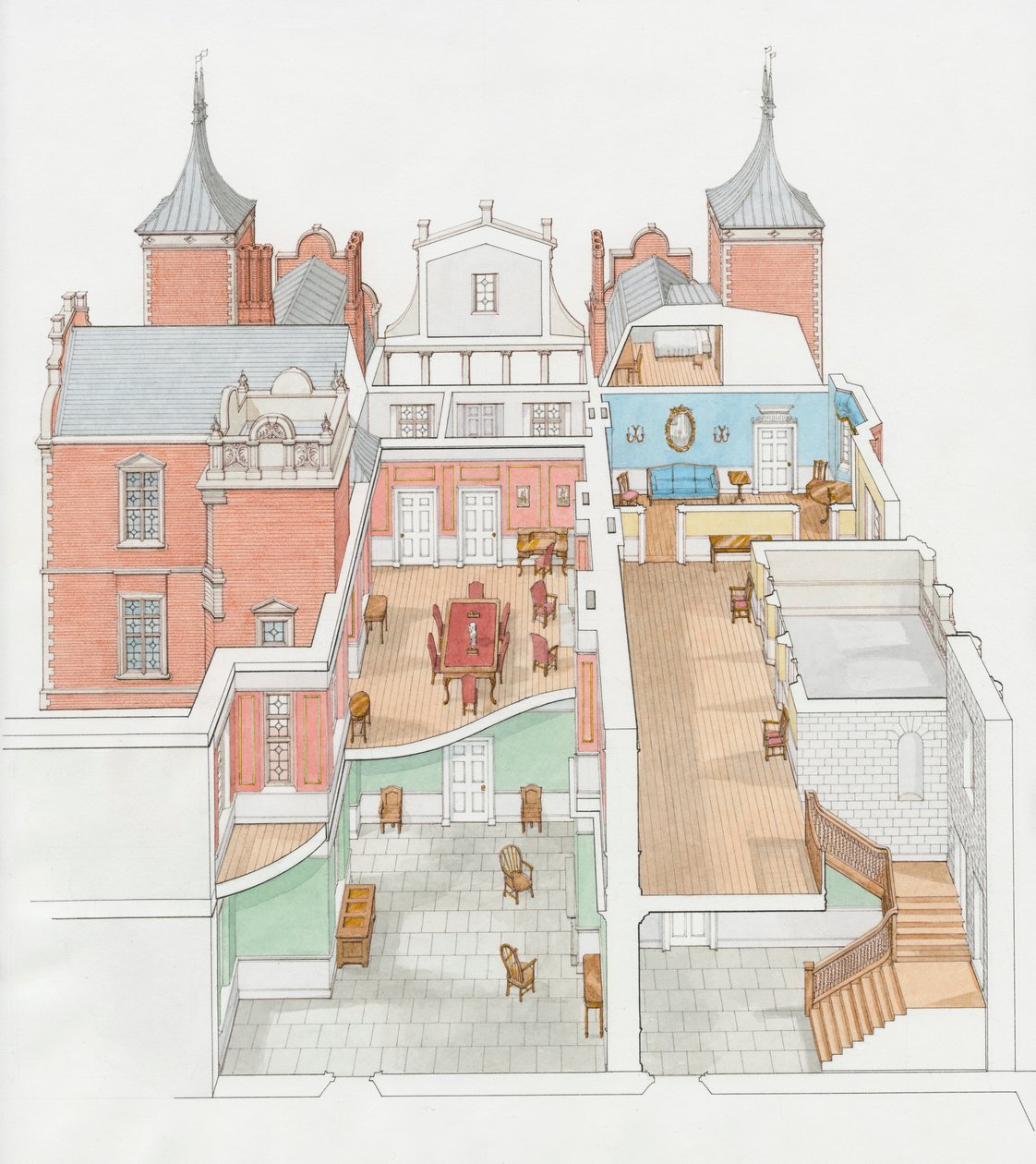 Houghton House, Ampthill, Bedfordshire, 1767-2006 da Stephen Conlin
