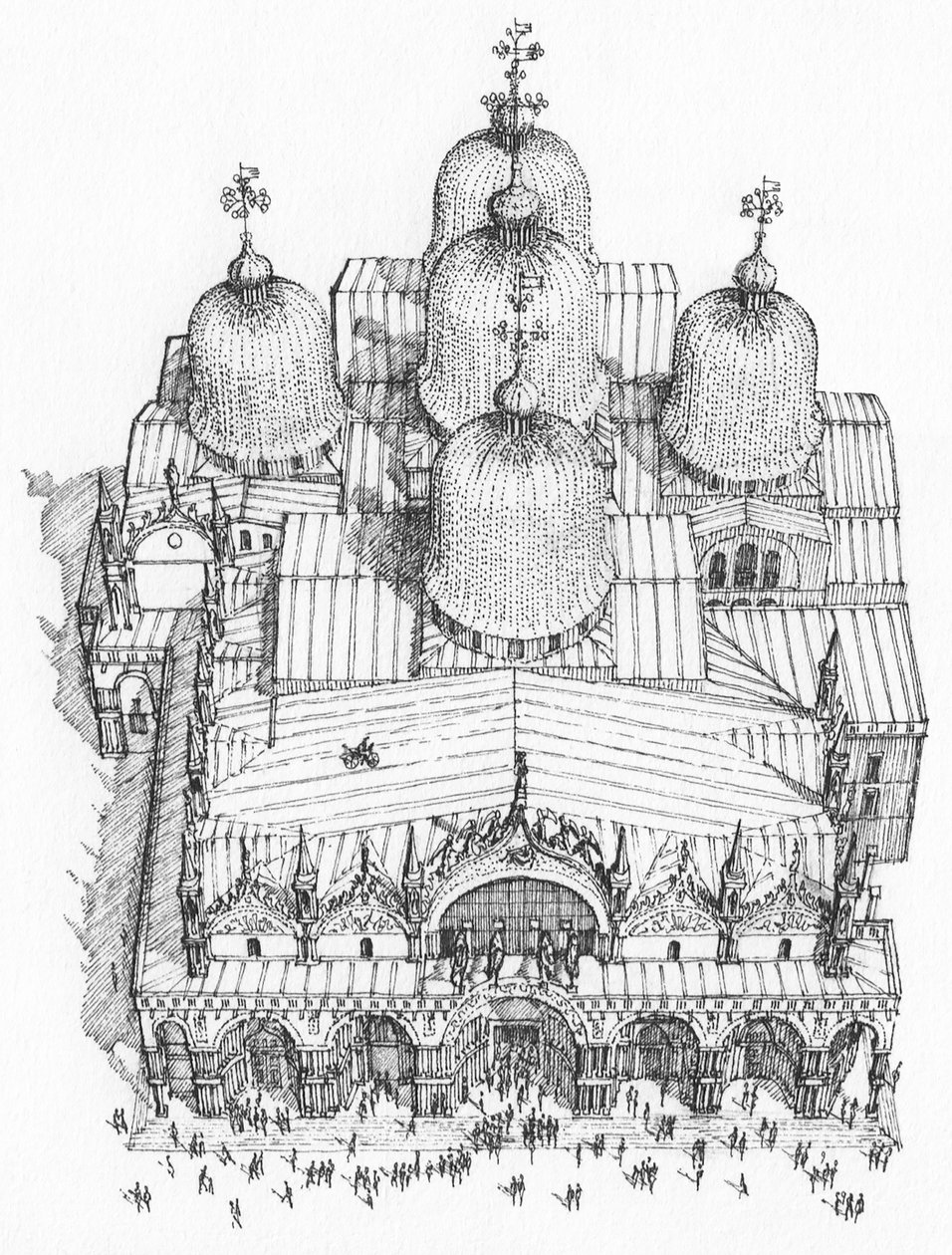 Basilica di San Marco, Venezia, dall