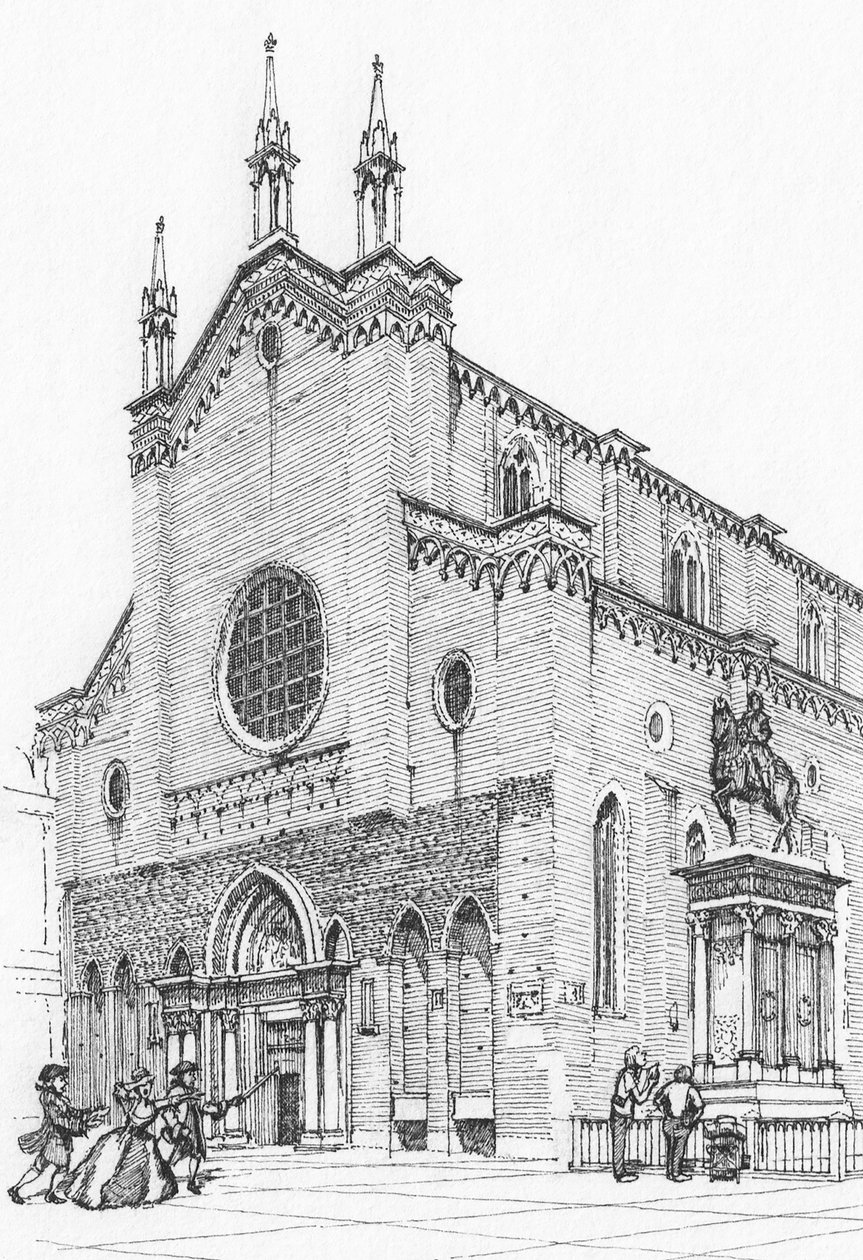 La chiesa dei Santi Zanipolo, Venezia da Stephen Conlin