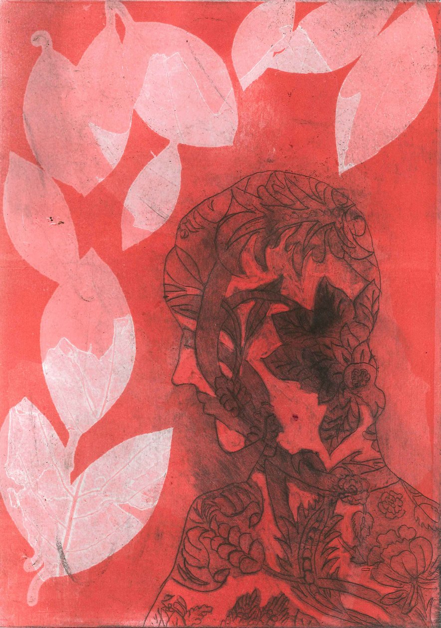 Cast II, 2015 (monostampa su carta) da Stephen Dow