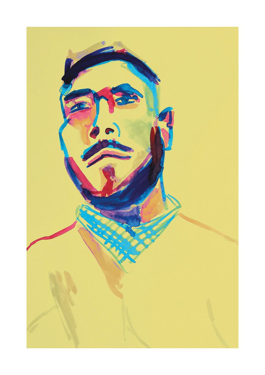 Gennaro (primrose), 2023 (digital) da Stephen Dow