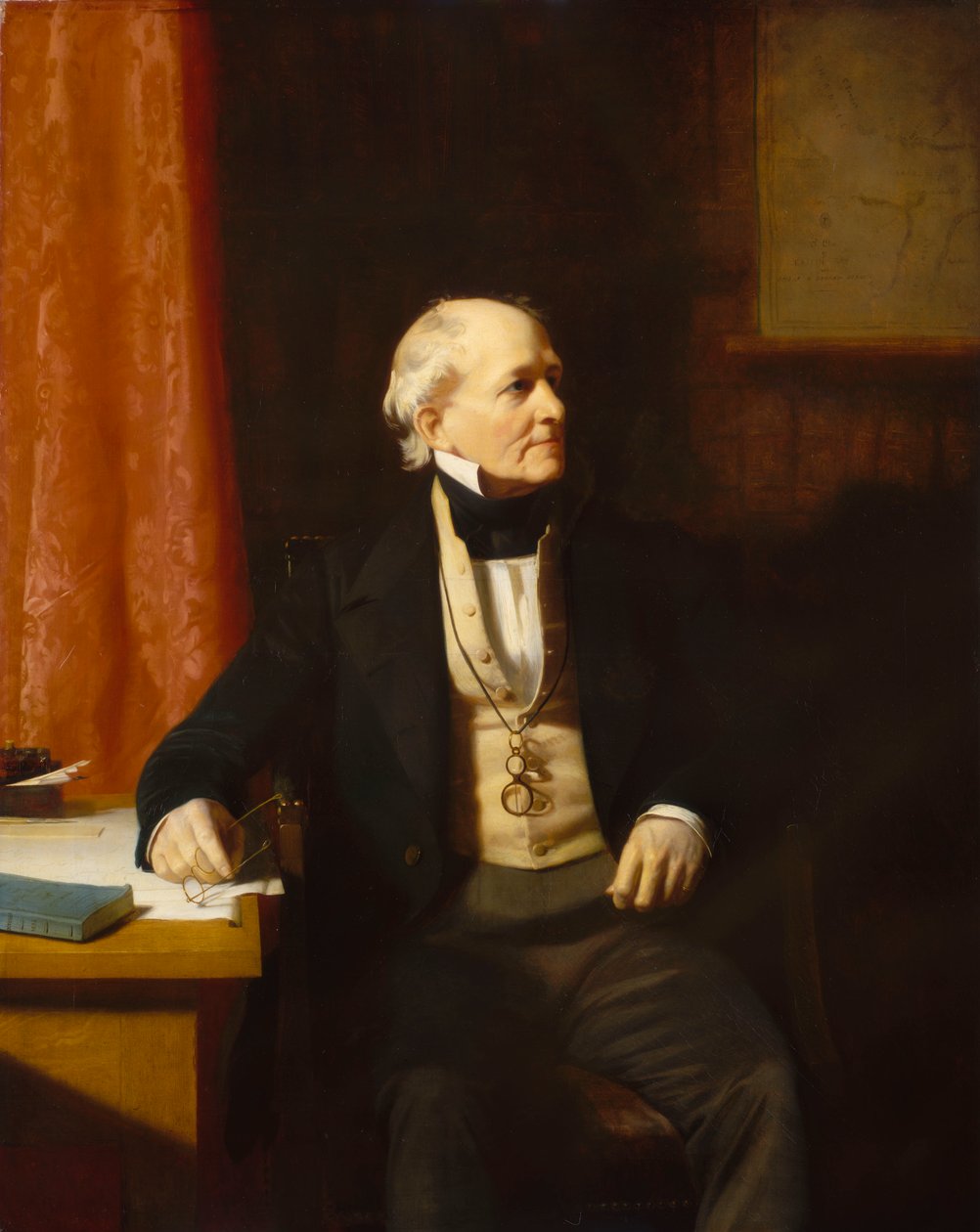 Retroammiraglio Sir Francis Beaufort (1774-1857) da Stephen Pearce