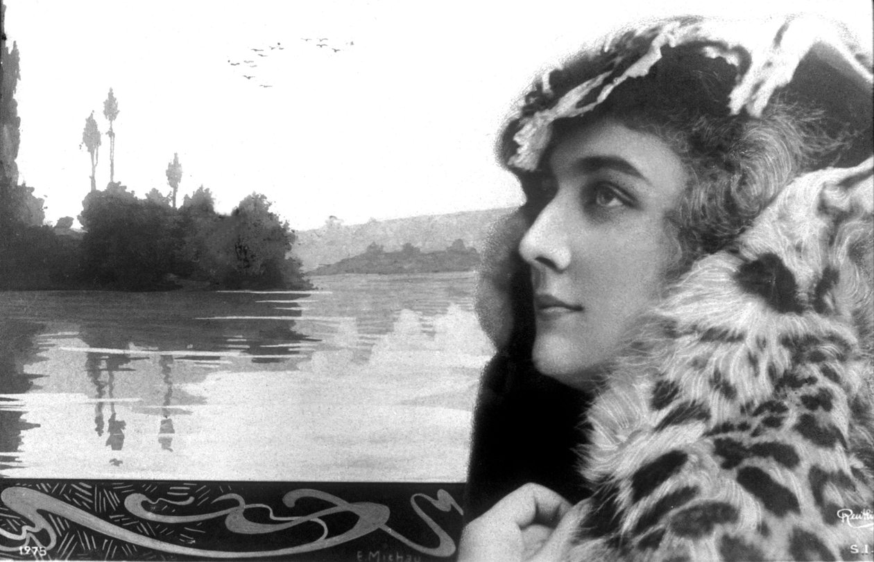 Alice Dufrene, 1900 circa (foto) da Studio Reutlinger