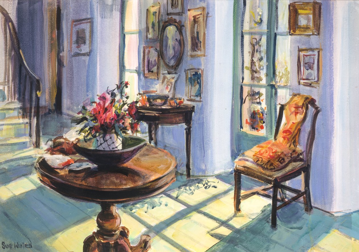 Il corridoio illuminato dal sole di Vanessa, 1995 da Sue Wales