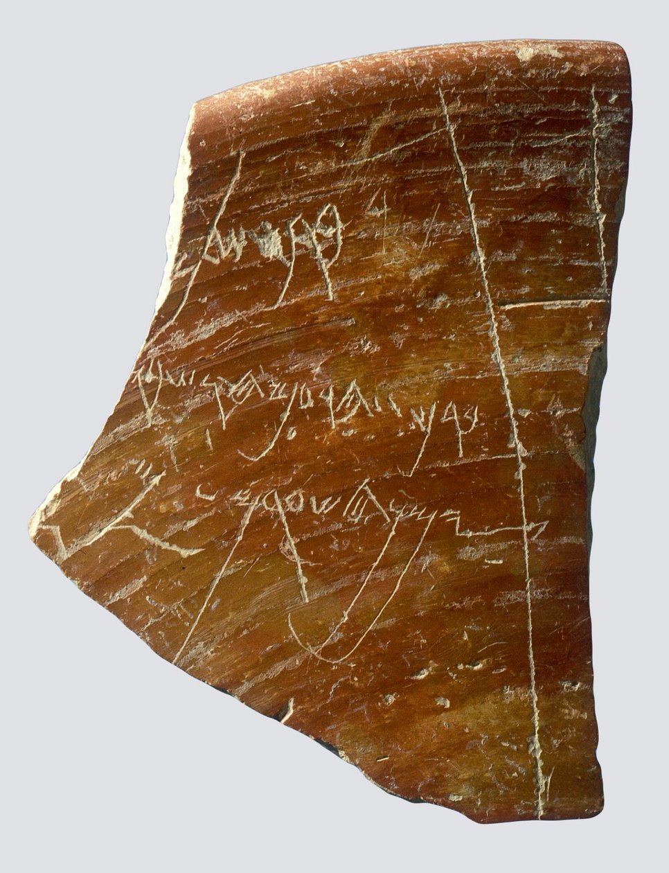 Frammento con iscrizione ebraica, Samaria da Sumerian