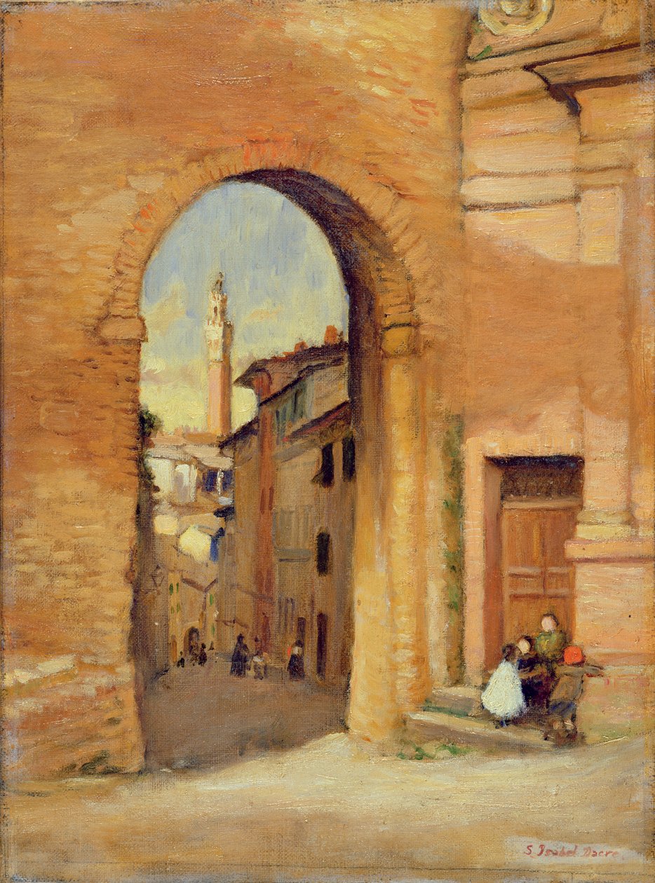 Porta a Siena da Susan Isabel Dacre