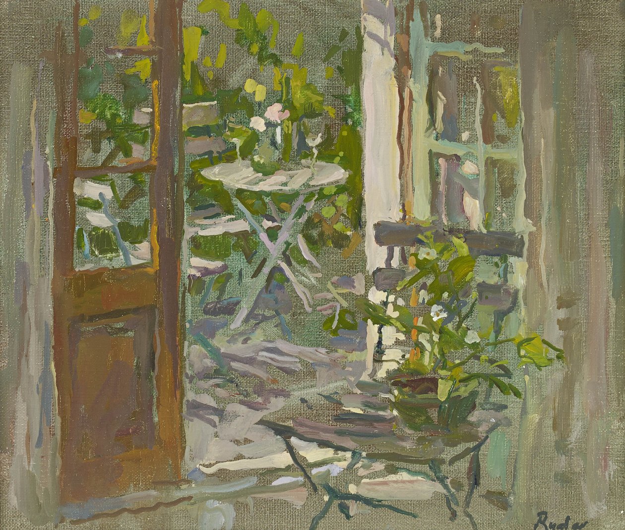 Sedie sulla terrazza da Susan Ryder
