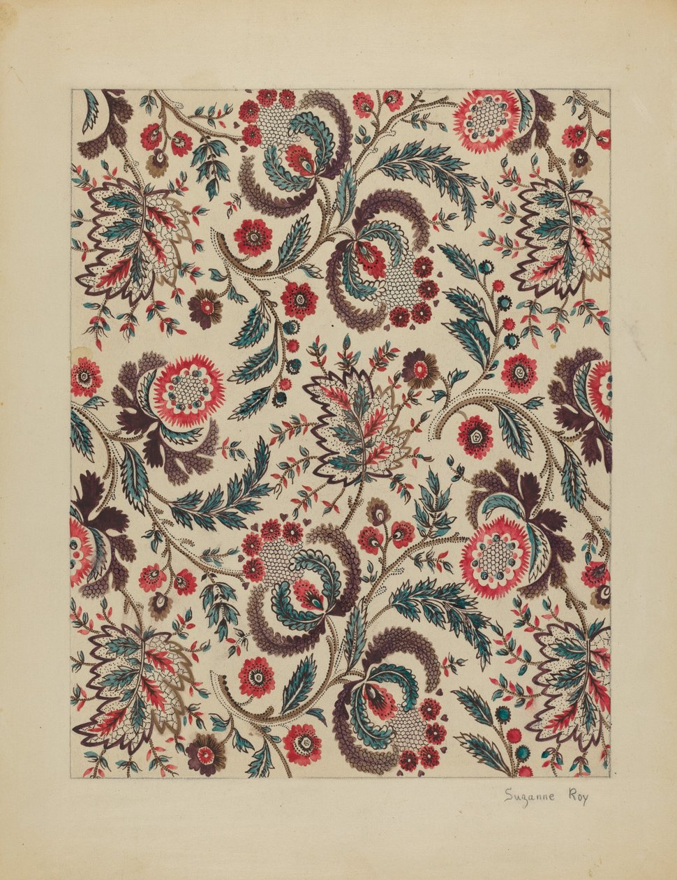 Chintz, c. 1936 da Suzanne Roy